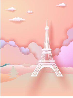 cover image of Chic, Elegant, and Fun 3D Eiffel Tower Sticker Scene